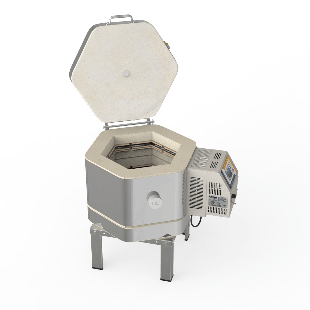 L&L DLH11-DX Test Kiln 240 Volt, 15 Amps, Cone 10