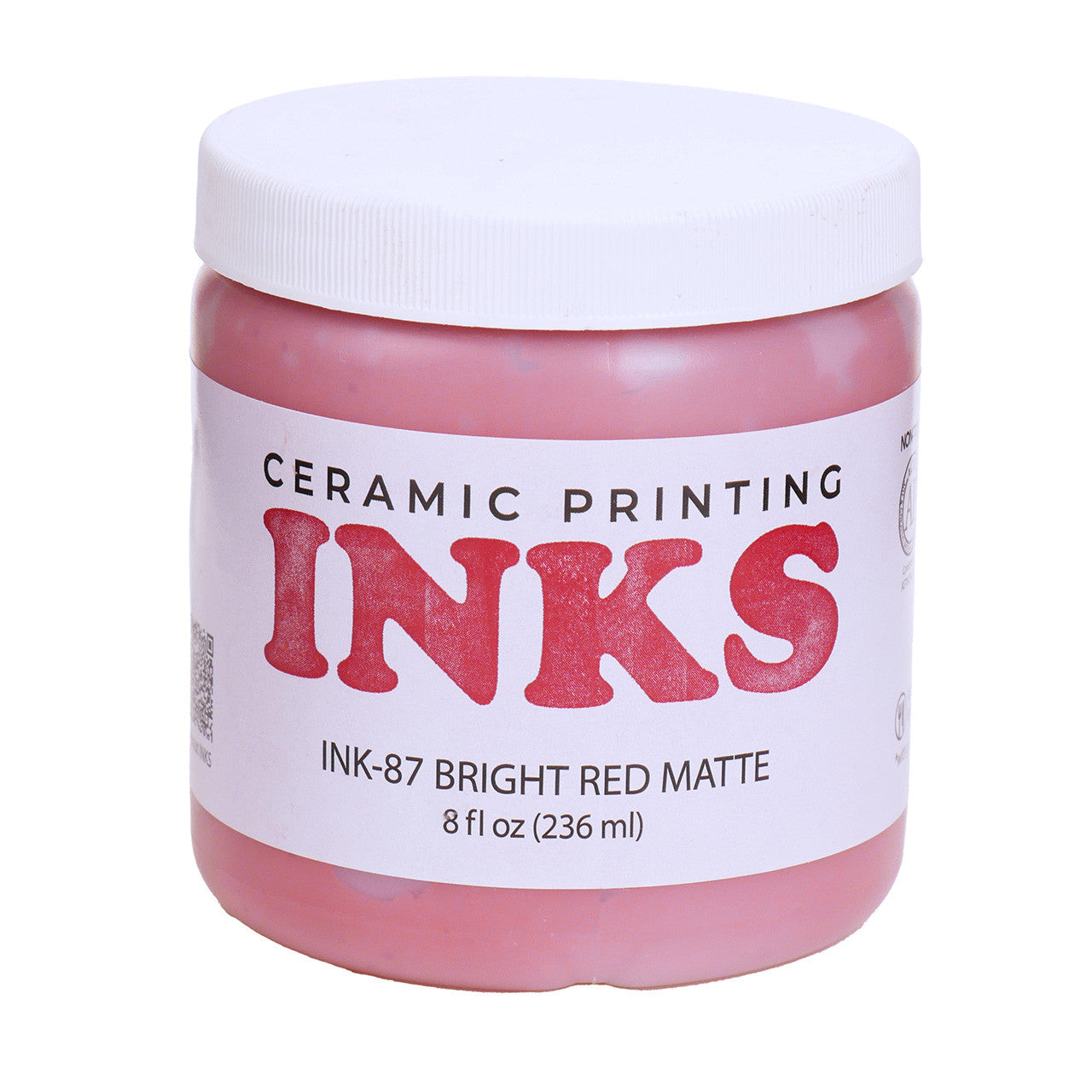 AMACO - Cone 05-6 - VI-87 Bright Red Matte Ink