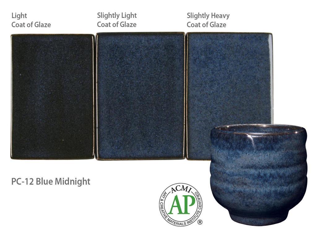 AMACO – Cone 5/6 - PC-12 Blue Midnight Cone 6