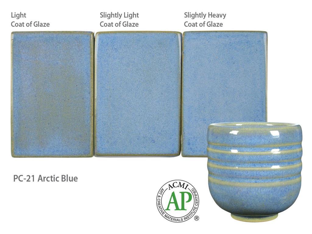 AMACO – Cone 5/6 - PC-21 Arctic Blue Cone 6