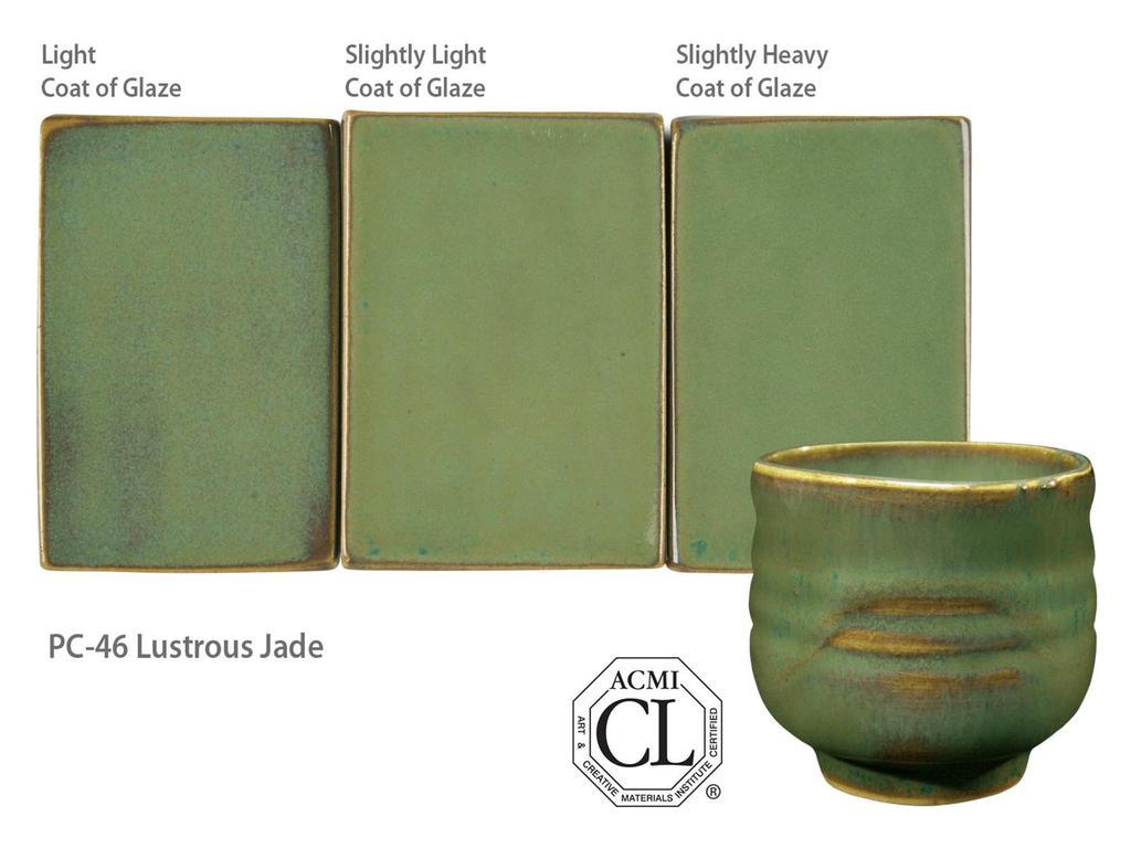 AMACO – Cone 5/6 - PC-46 Lustrous Jade Cone 6