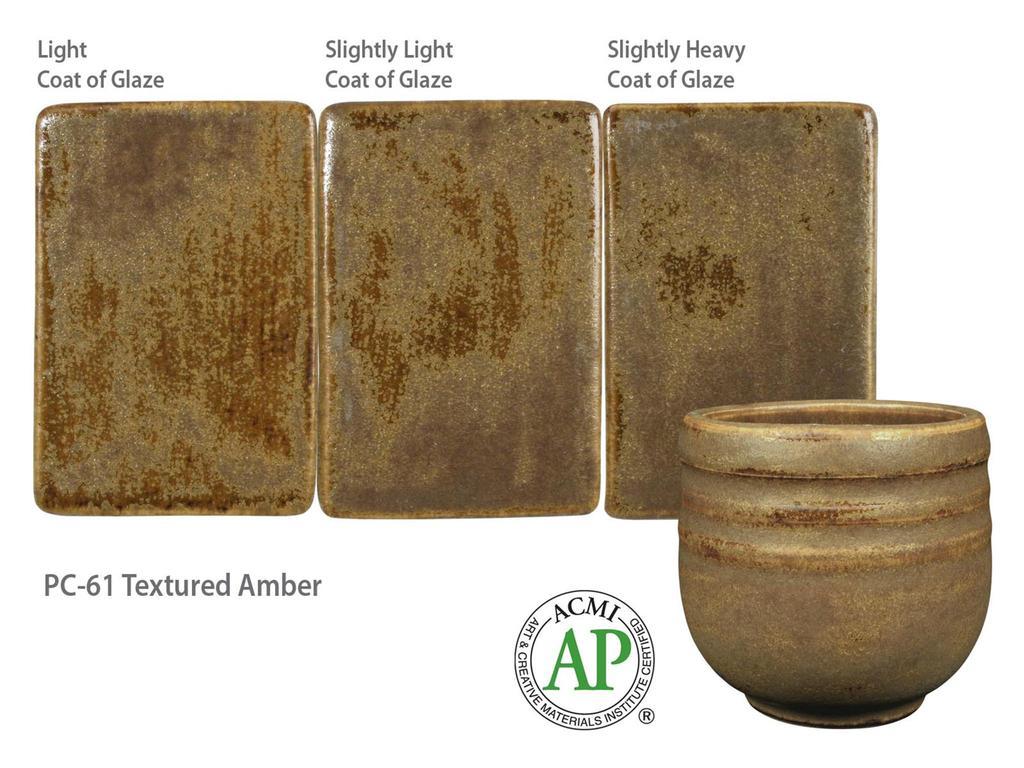 AMACO – Cone 5/6 - PC-61 Textured Amber Cone 6