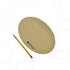 GR Pottery Forms - RD2 Oval with Soft Edge 7x10 inch