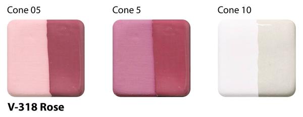 AMACO – Cone 05-10 - V318 Rose
