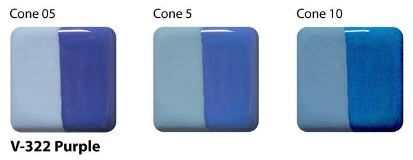 AMACO – Cone 05-10 - V322 Purple
