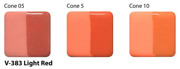 AMACO – Cone 05-10 - V383 Light Red