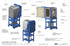 L&L Easy Fire Front Loading eFL Kiln - eFL1626