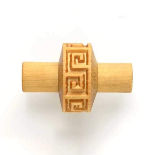 MKM RS-030 Small Handle Roller – Geometric Design 1