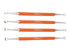 Xiem, Stainless Carving Tools with Double Ends (4 Set)