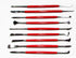 Xiem, Stainless Modeling & Carving Tools with Double Ends (9 Set)