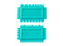 Xiem, Texture Comb Set, Flex Soft A Set