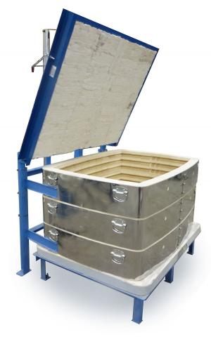 T2300 Fiber Lid 4" thick for a new kiln