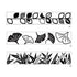 Xiem Art Roller – Mini-Rollers, Set B with Handle