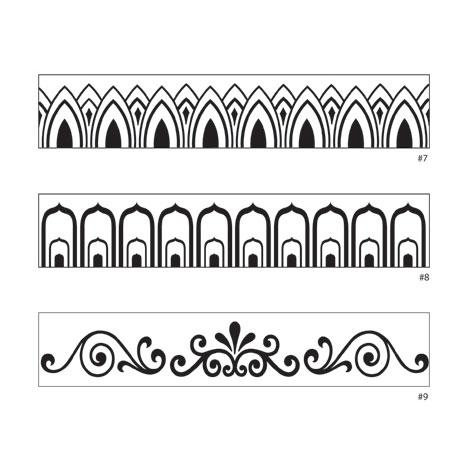 Xiem Art Roller – Mini-Rollers, Set C with Handle