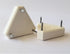 25 mm metal 3-point stilt